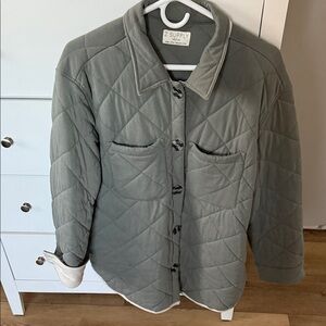 Z Supply Quilted Shacket